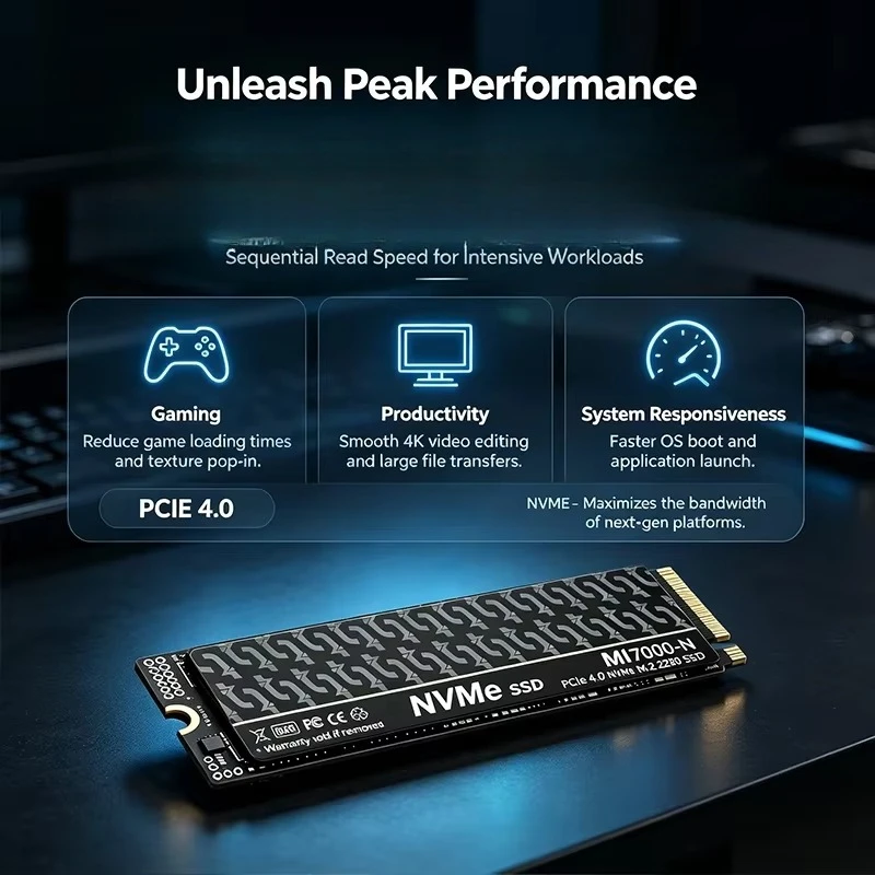 MI7000N 500GB 1TB 2TB 4TB M.2  - M.2 Nvme 4Tb Pcie 4.0 Ssd review and price